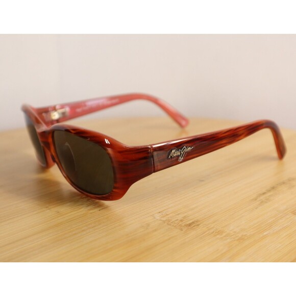 Maui Jim Punchbowl MJ219-12 Polarized Sunglasses 54-17-135 Tortoise with Pink - Picture 7 of 9